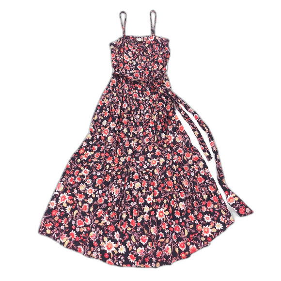 NEW Billabong Floral Midi Sundress Cottagecore Prairie Coquette Whimsical Boho - Picture 1 of 8